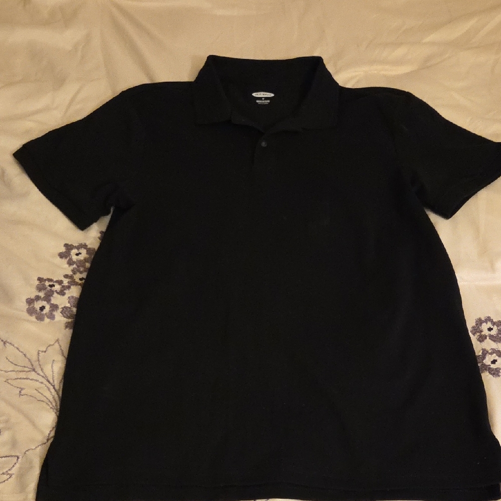 Old Navy Men's Black Polo Shirt